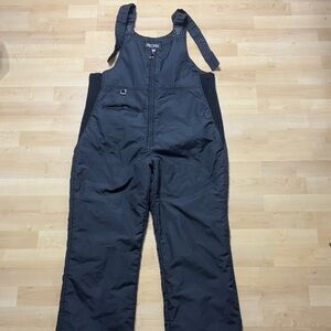 Profile By Gottex Black Women's Snow Bib Overalls